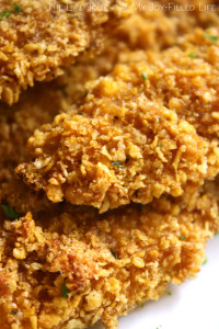 This delicious Corn Flake Crusted Chicken is family-friendly and super easy to make. You get the combination of zesty Ranch seasoning with the crunch of the Corn Flakes. CLick on the photo to read more...