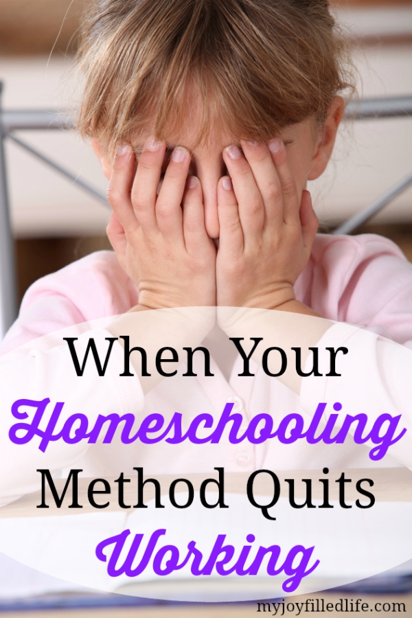 When Your Homeschooling Method Quits Working - By Misty Leask