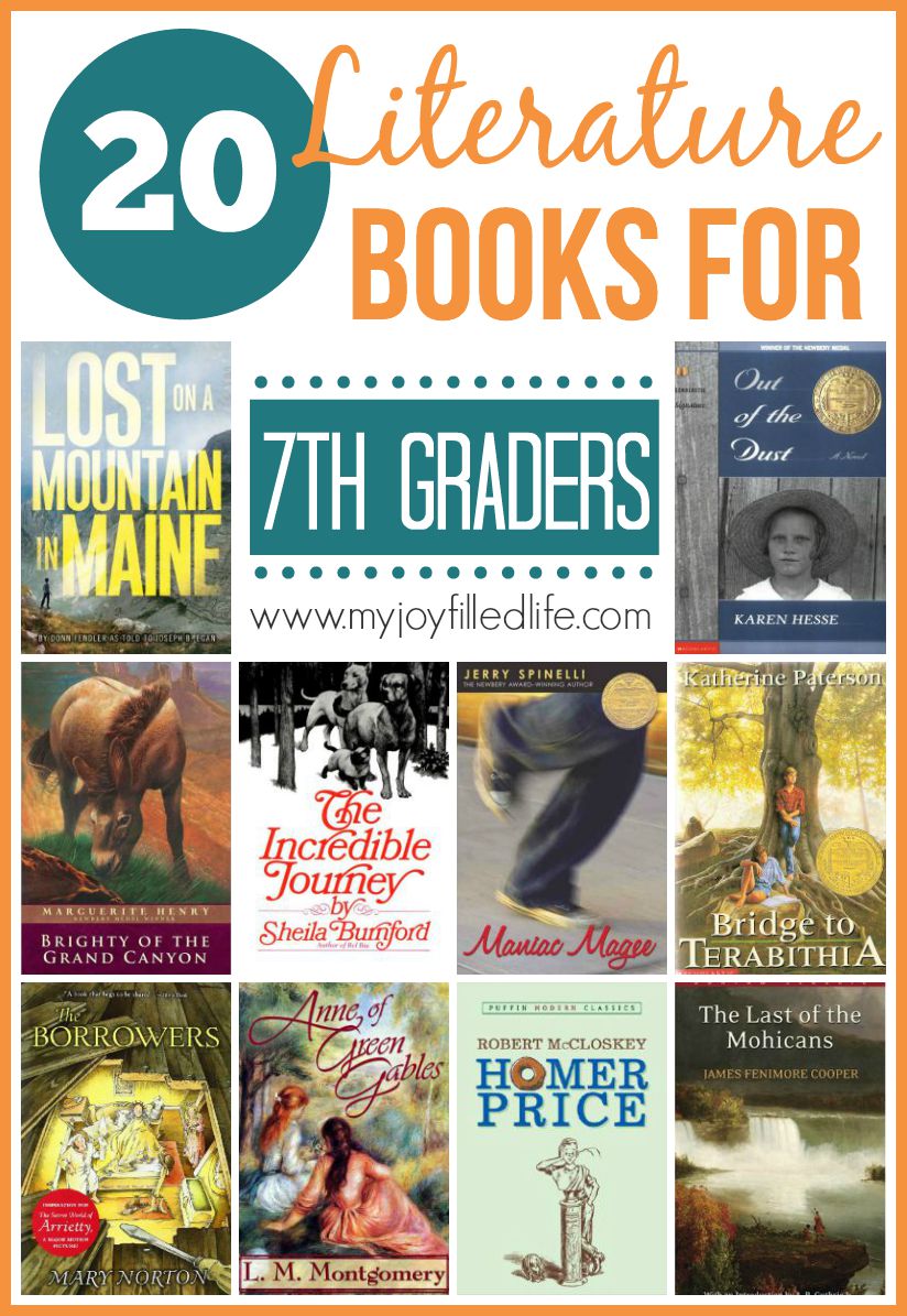 Books for 7th graders