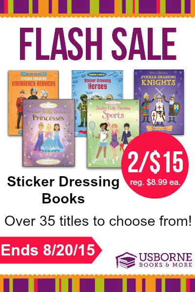 Flash sticker book sale