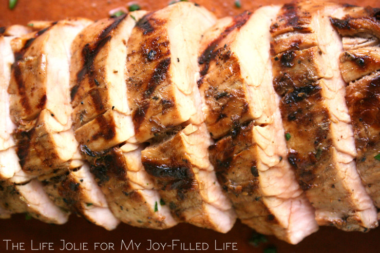 This Apple Juice Marinated Pork Tenderloin is such a great meal for busy nights! It's stuper quick and easy to put together (in advance!) and tastes delicious. Click on the photo to read more...
