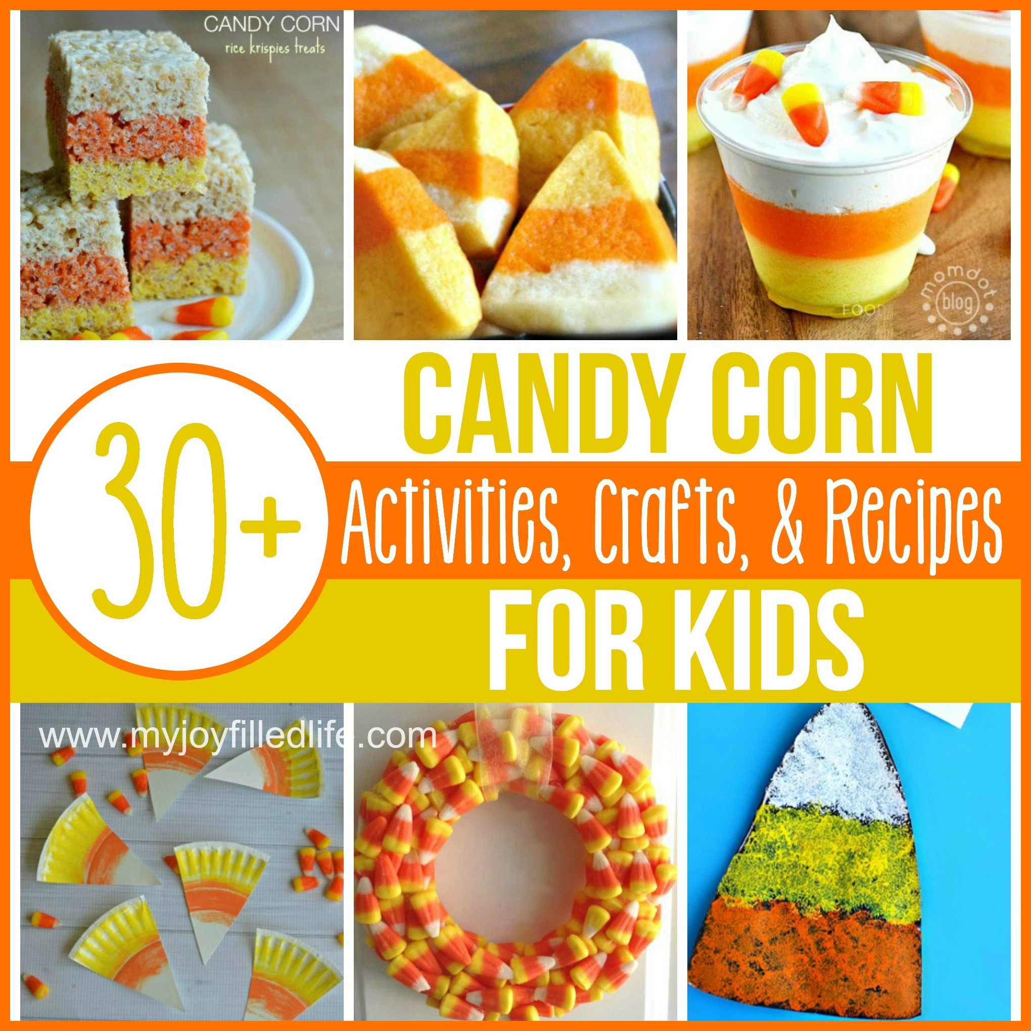 Candy Corn Slime - My Joy-Filled Life