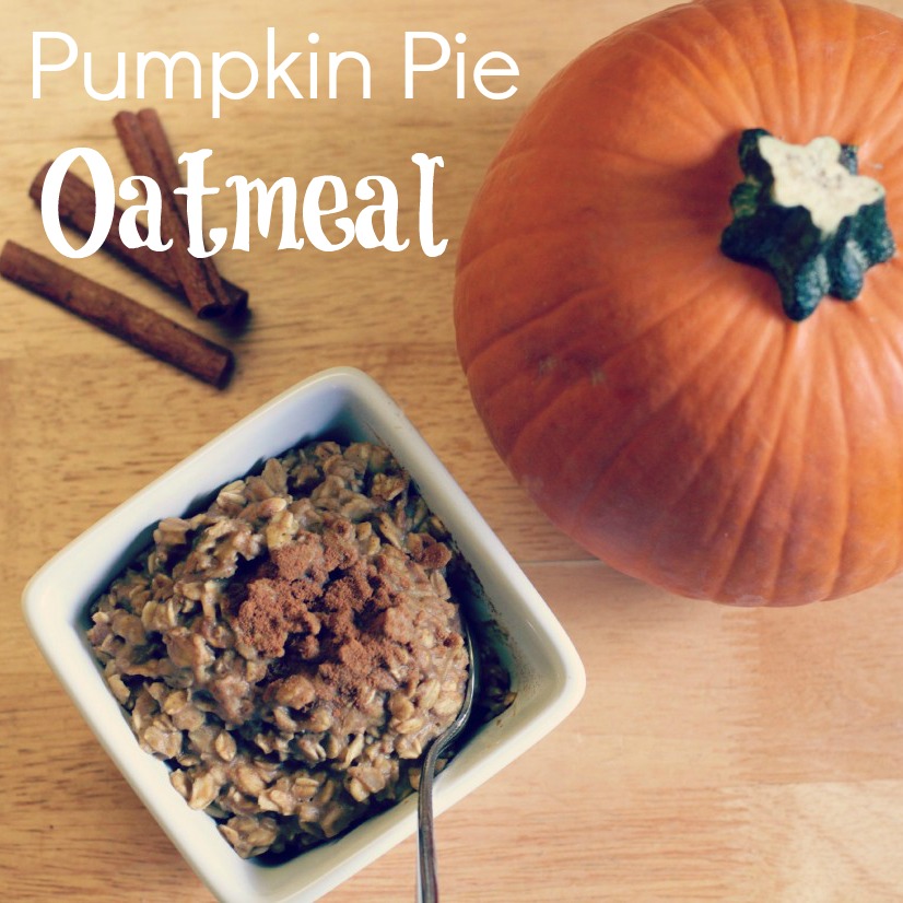 Pumpkin Pie Oatmeal Square