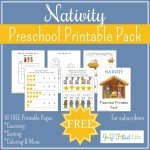 FREE Printable Nativity Preschool Pack - My Joy-Filled Life
