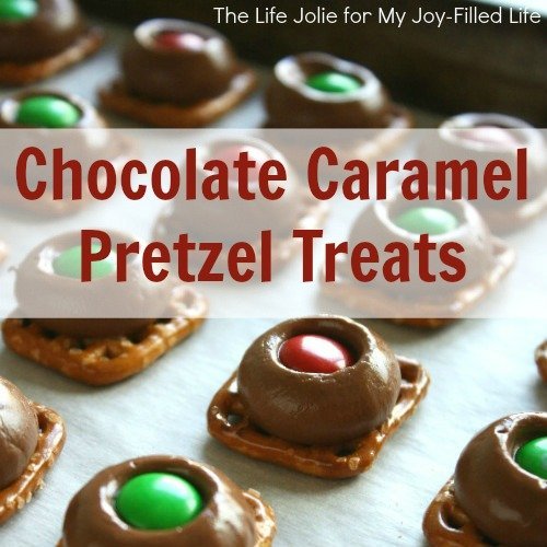 Chocolate Caramel Pretzel Treats