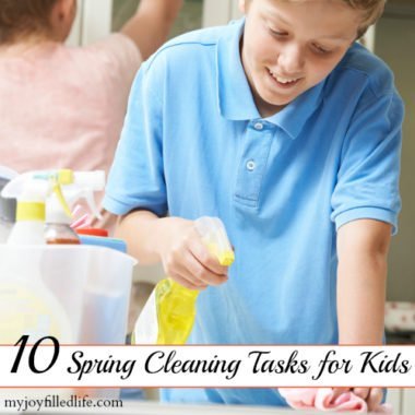 spring cleaning, kids, cleaning tasks for kids, spring clean