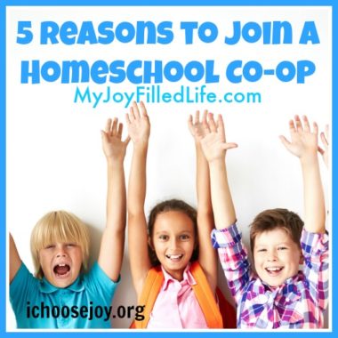 5 Reasons to Join a Homeschool Co-op