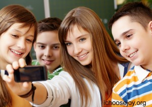 Friends at a homeschool co-op