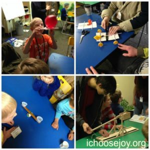 Simple Machines experiments at co-op