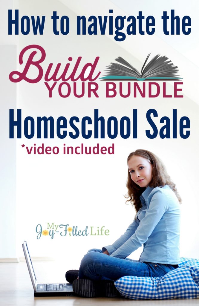 How to Navigate the Build Your Bundle Homeschool Sale