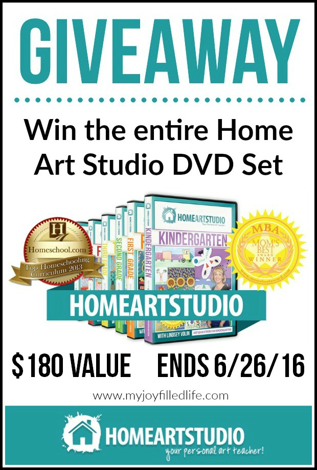 Home Art Studio DVD Set Giveaway
