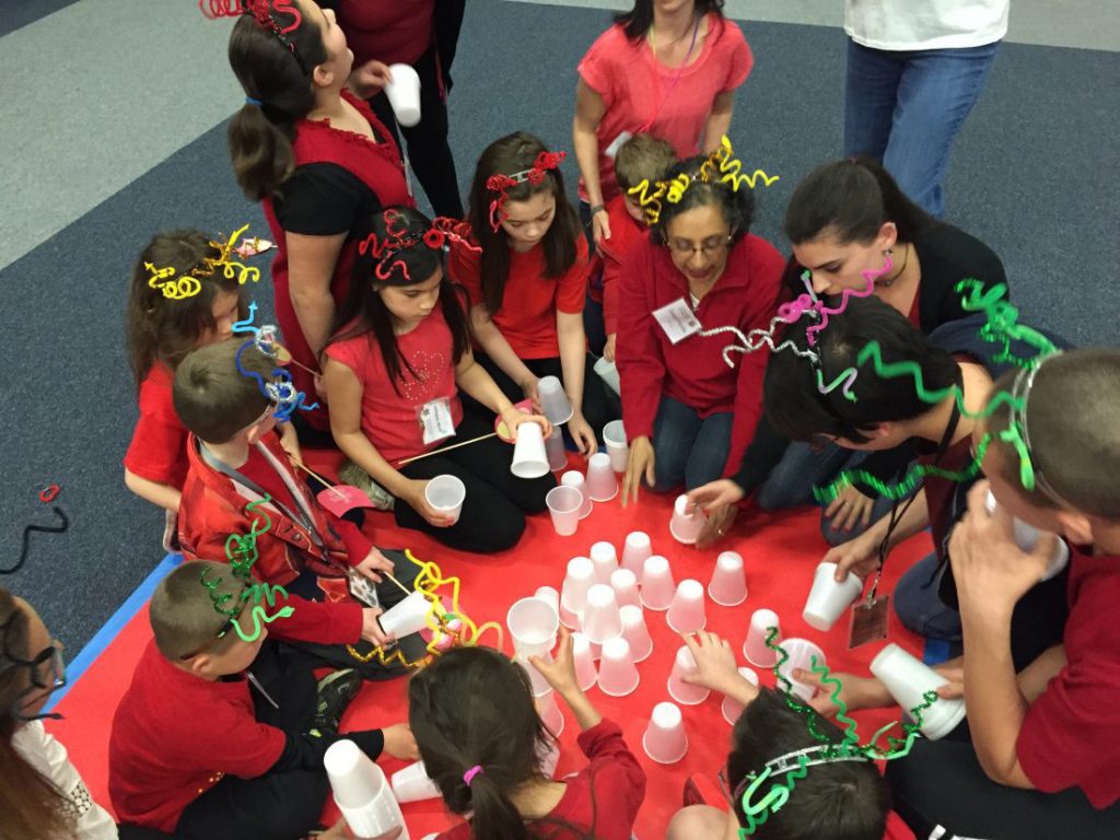 Stack the Cups game