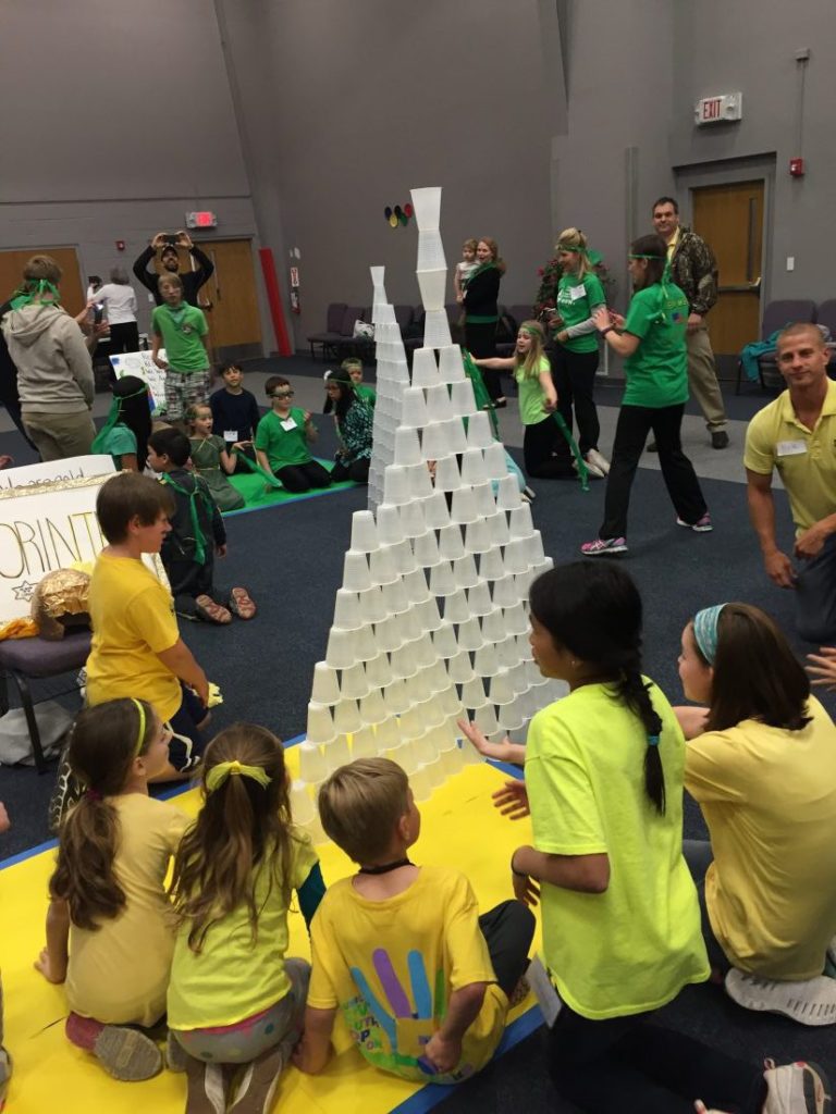 Stack the Cups game #2