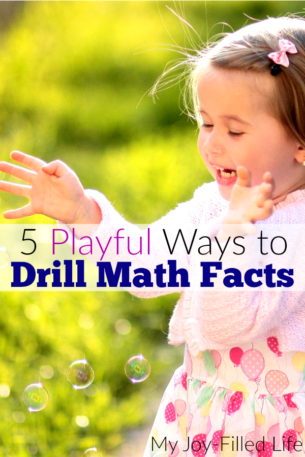 5 Playful Ways to Drill Math Facts