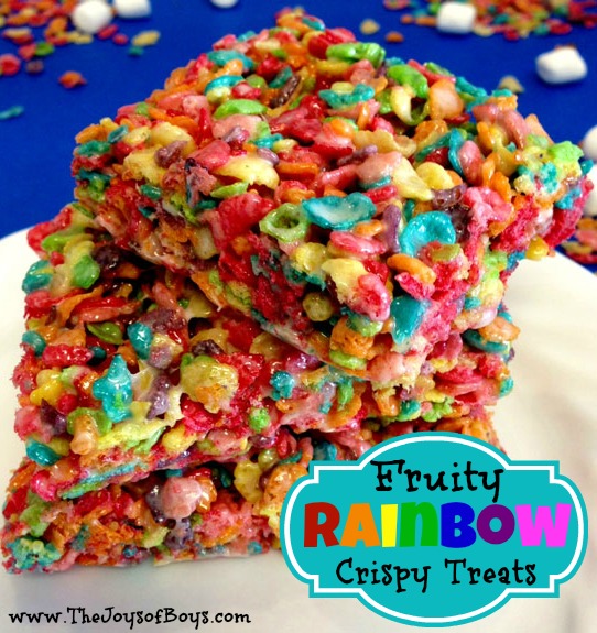 Fruity-Rainbow-Crispy-Treats