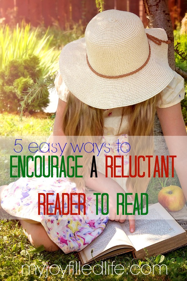 Get excellent tips for encouraging your reluctant readers to read.