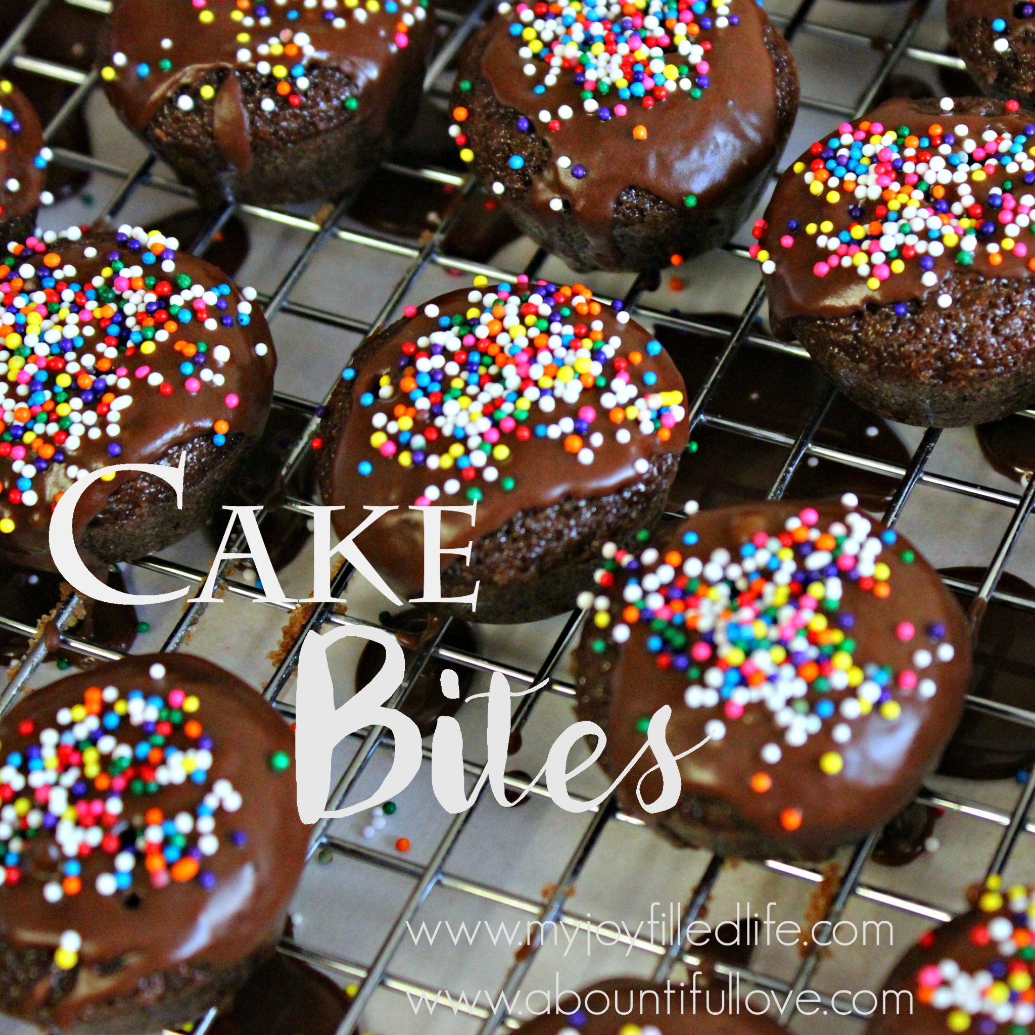 Easy Mini Cake Bites