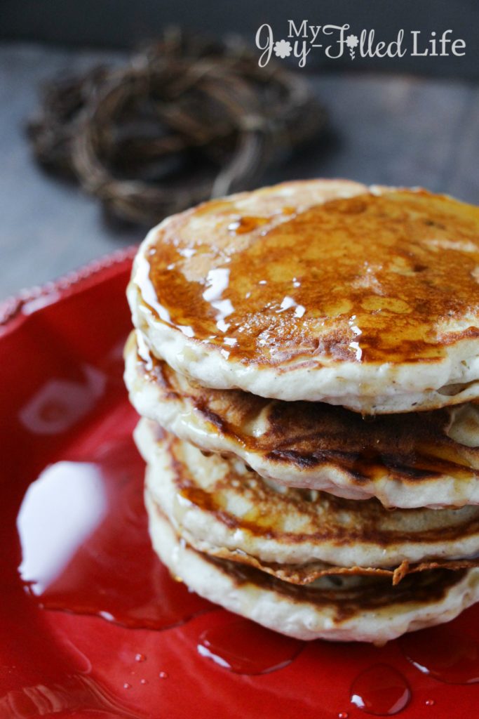 Eggnog Pancakes