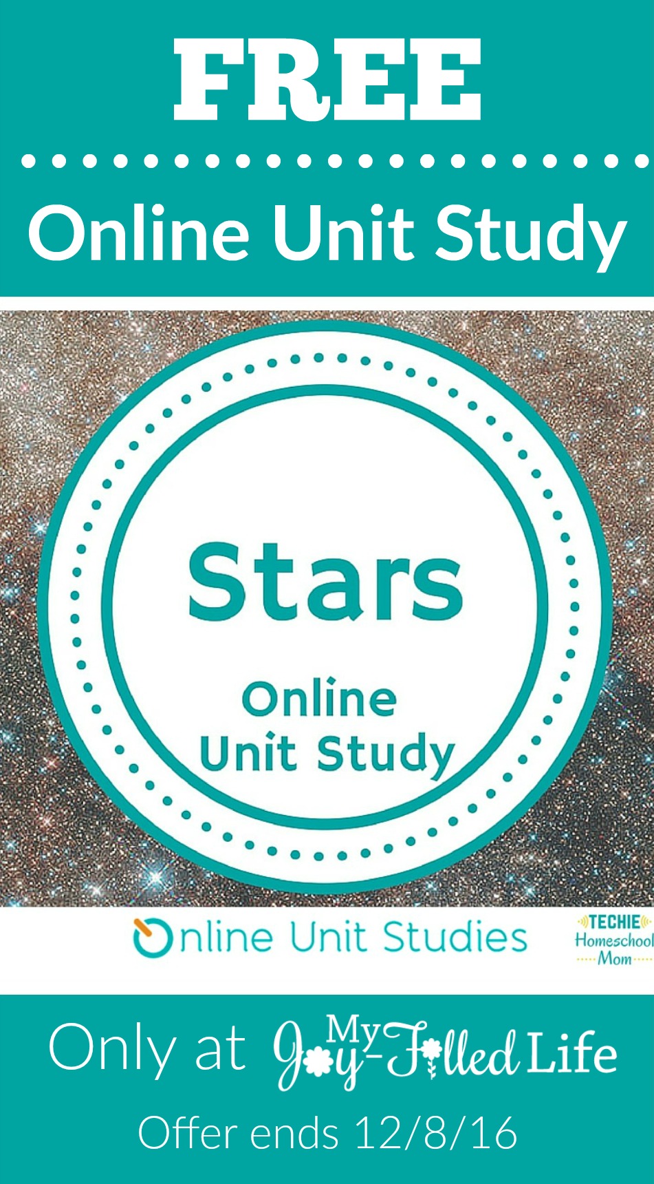 FREE online unit study about stars!  For a limited time only!