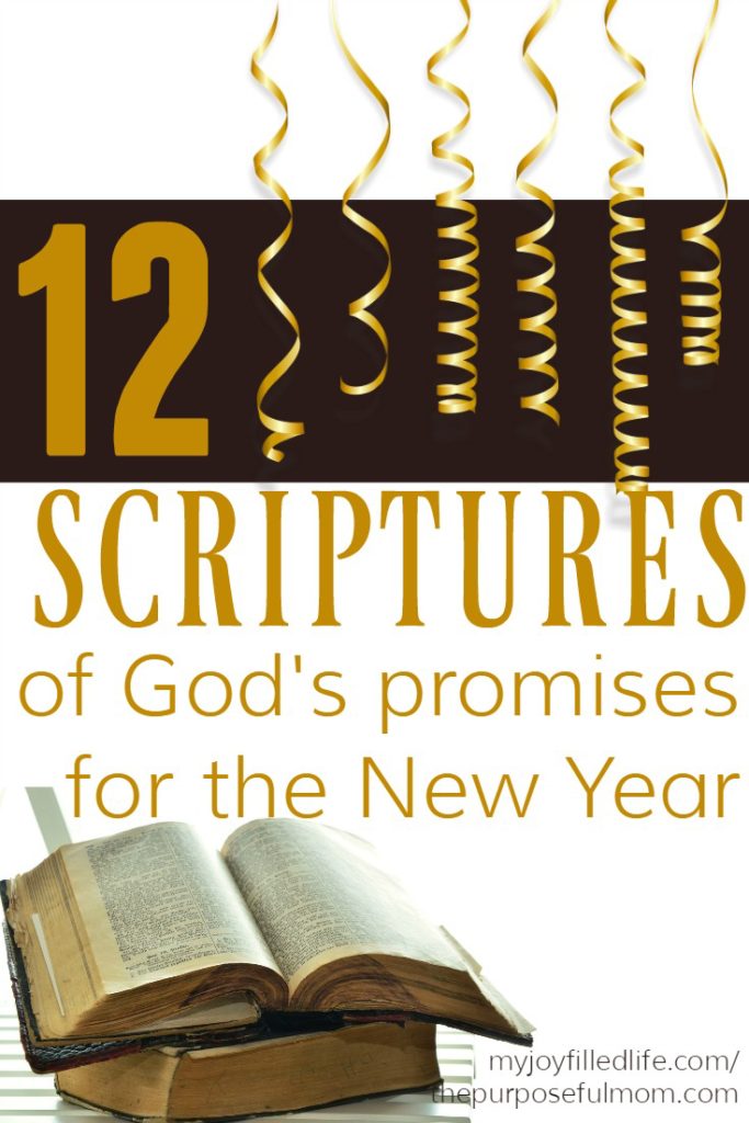 12 Scriptures of God's Promises for the New Year