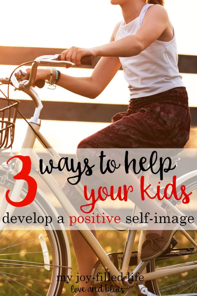 This is so, so important. A positive body image will help your kids navigate the tough adolescent years a LOT more smoothly... and helping them have a healthy relationship with their own body early on is a HUGE gift you can give them.