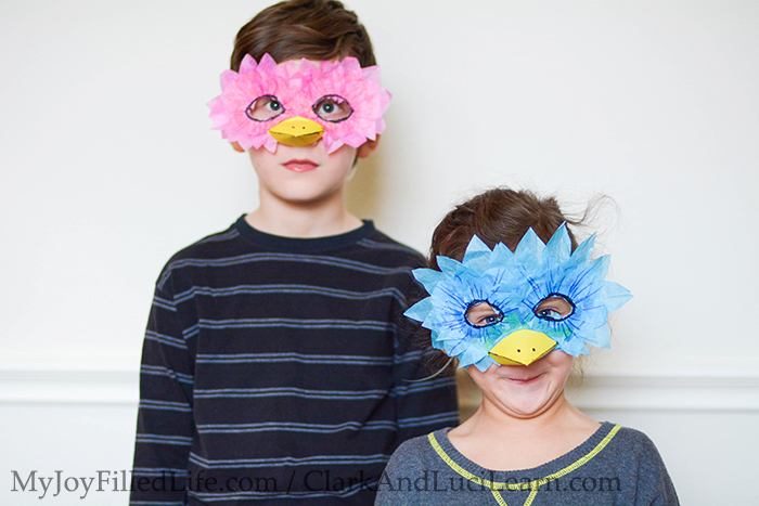 Bird Masks for Bird Brains - My Joy-Filled Life