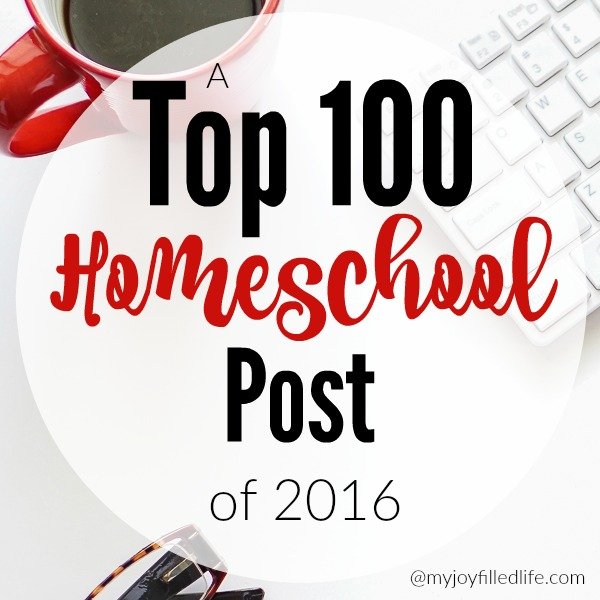 A Top 100 Homeschool Post of 2016