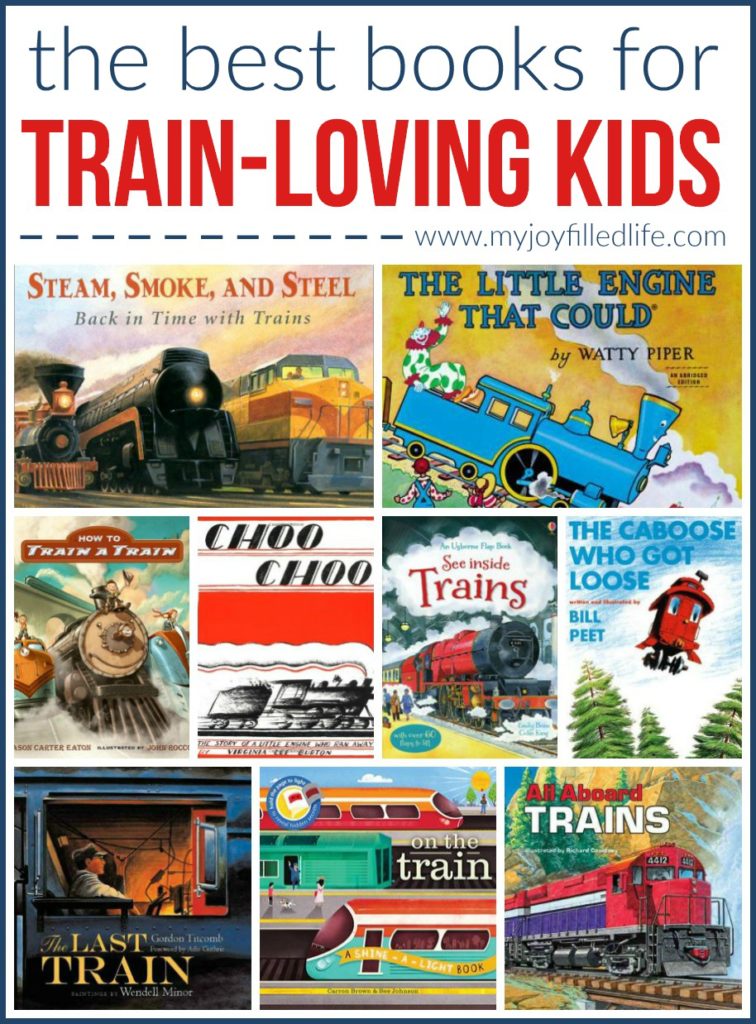 The Best Train Books for Traini-Loving Kids