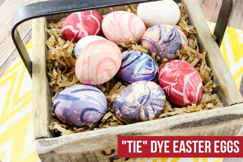 Tie Dye Easter Eggs