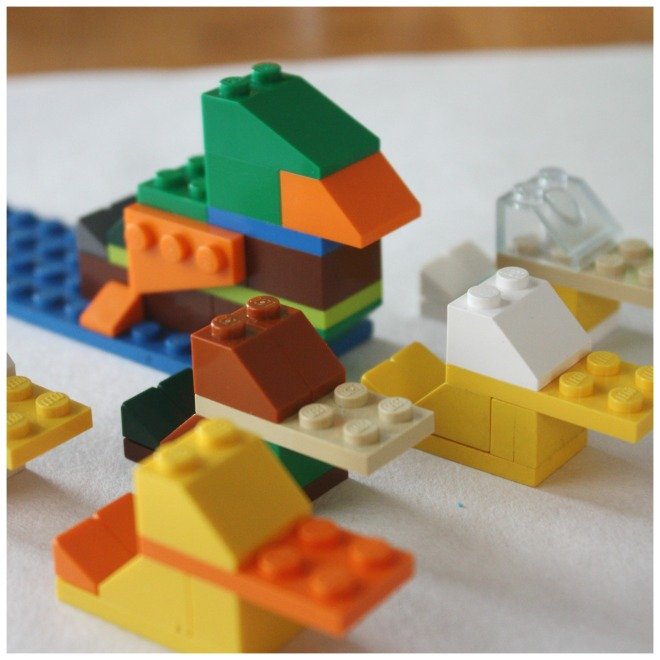 Lego Ducks from Little Bins for Little Hands