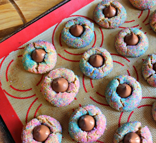 Peanut butter blossom cookies