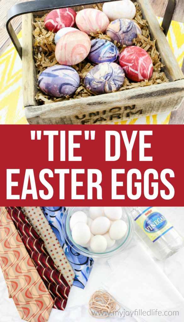 Tie Dye Easter Eggs