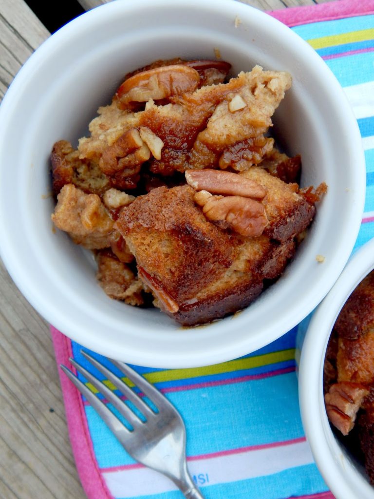 crock pot caramel pecan french toast2