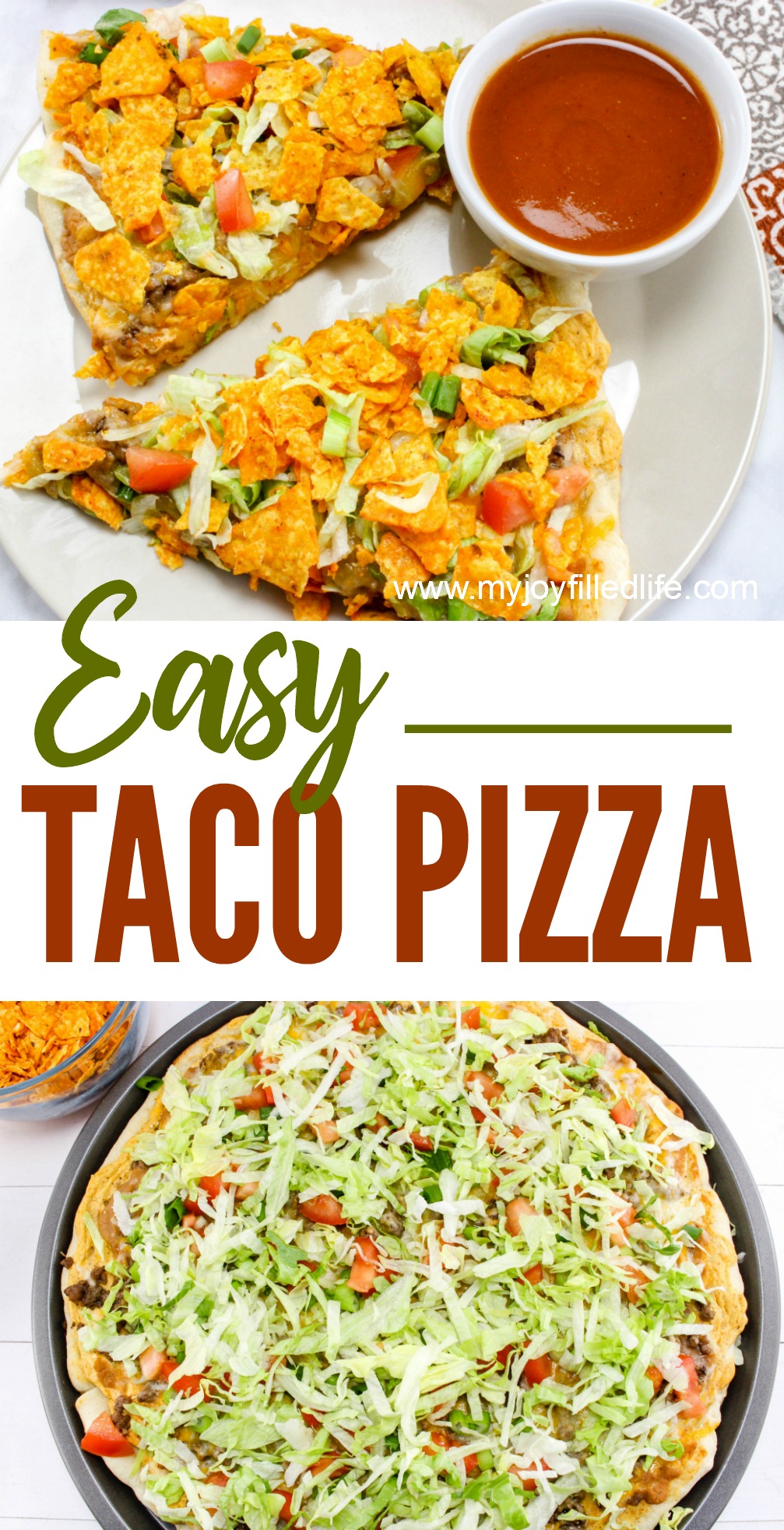 Easy Taco Pizza