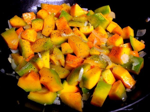 Sauteed squash