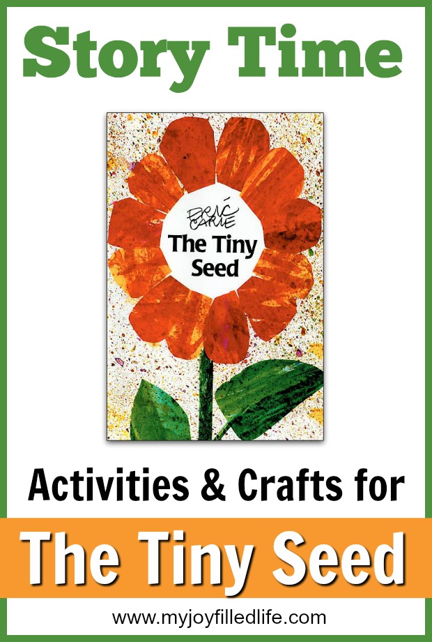 Story time activities and crafts to go along with The Tiny Seed by Eric Carle