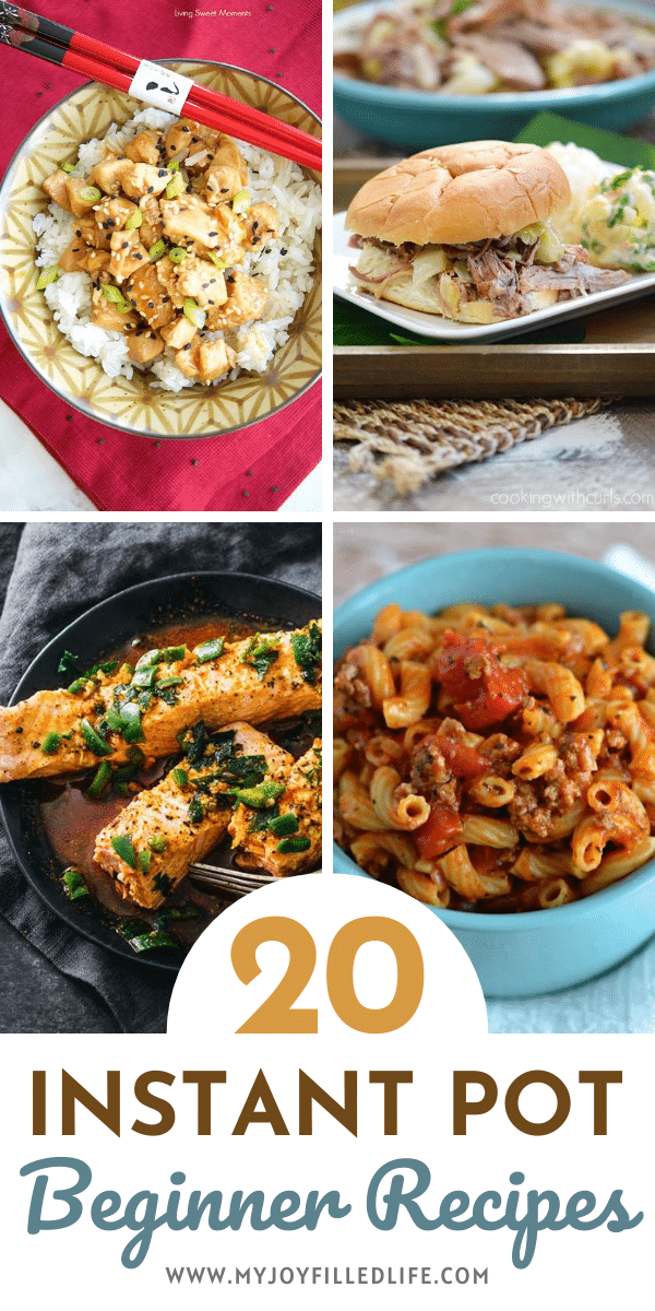 20 Easy Instant Pot Recipes for Beginners - My Joy-Filled Life