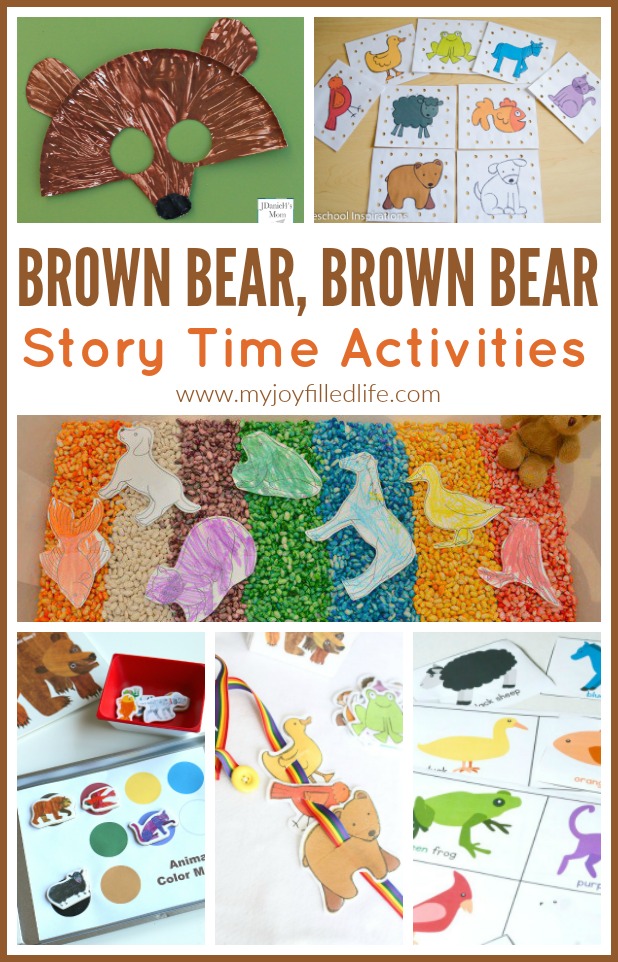 Brown Bear, Brown Bear Story Time Activities
