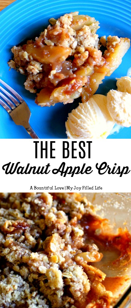 Easy and the best apple crisp