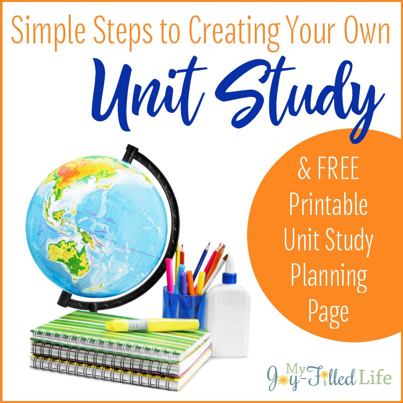 Create a Unit Study in 5 Simple Steps
