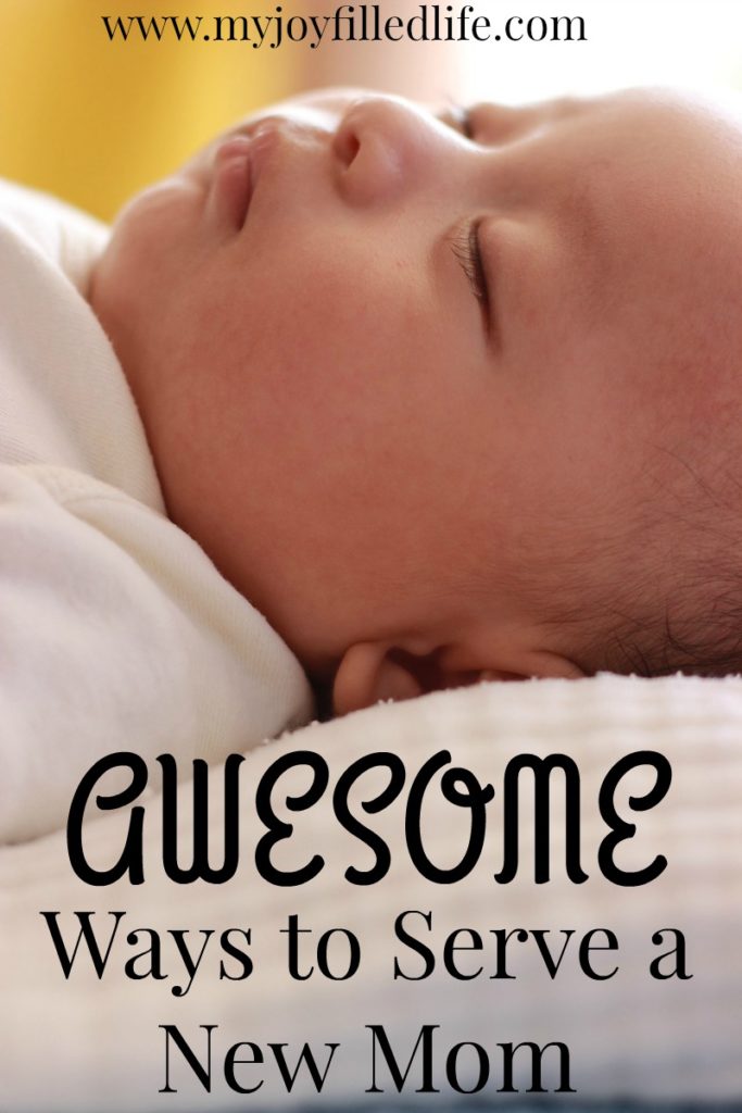 Here some great ways that you can bless a mom with a newborn baby.