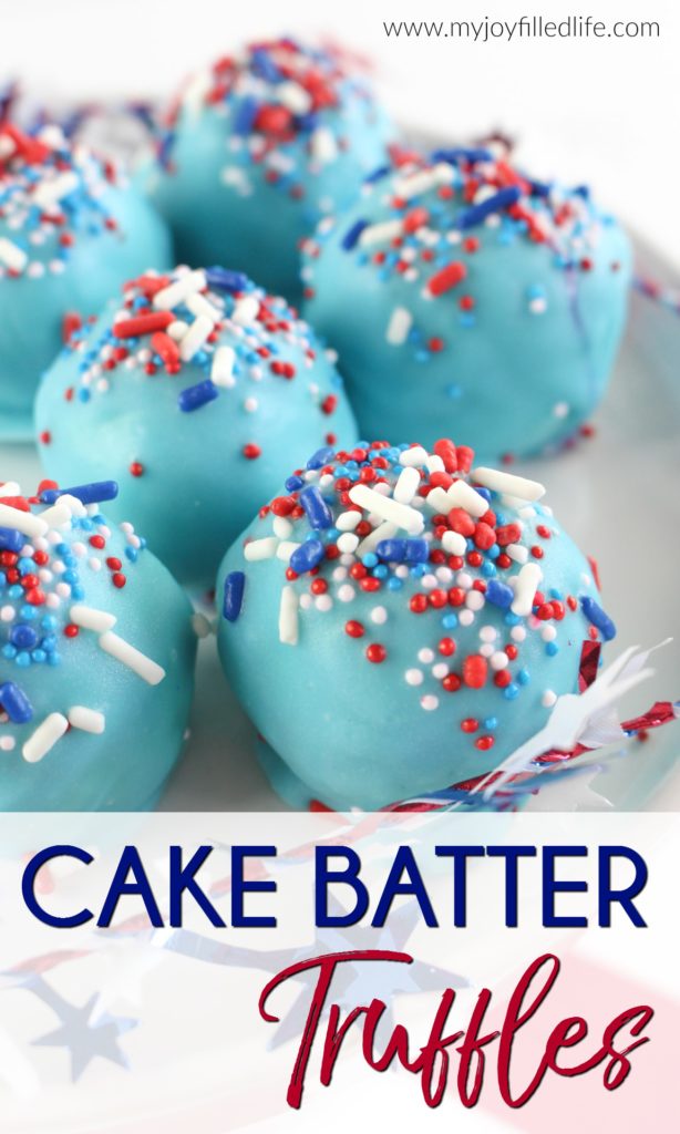 Amazing, Easy to Make Cake Batter Truffles