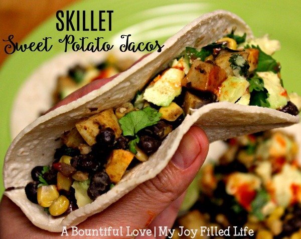 Skillet Sweet Potato Tacos