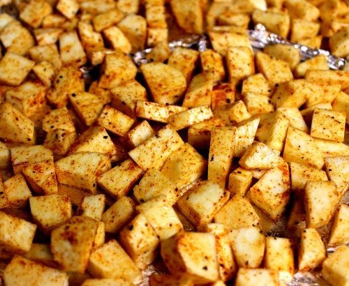 How to roast sweet potatoes