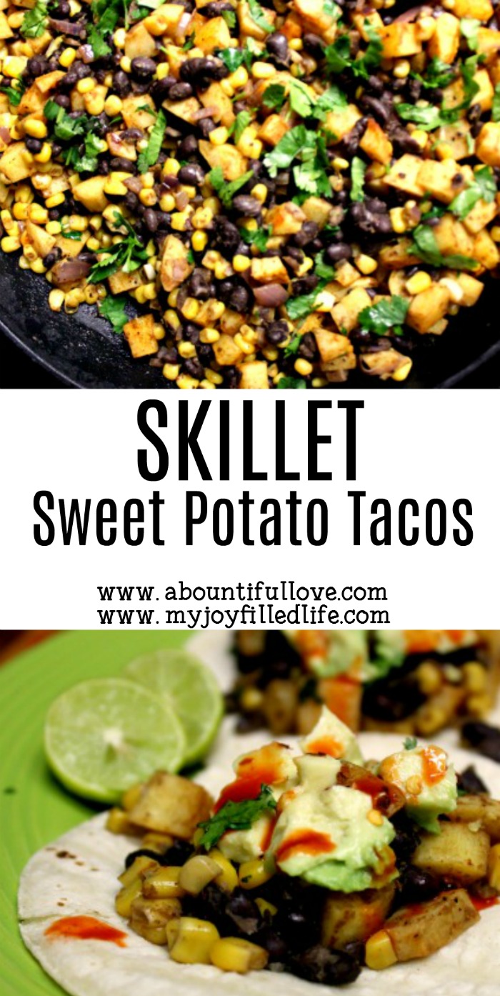 Skillet Sweet Potato Tacos