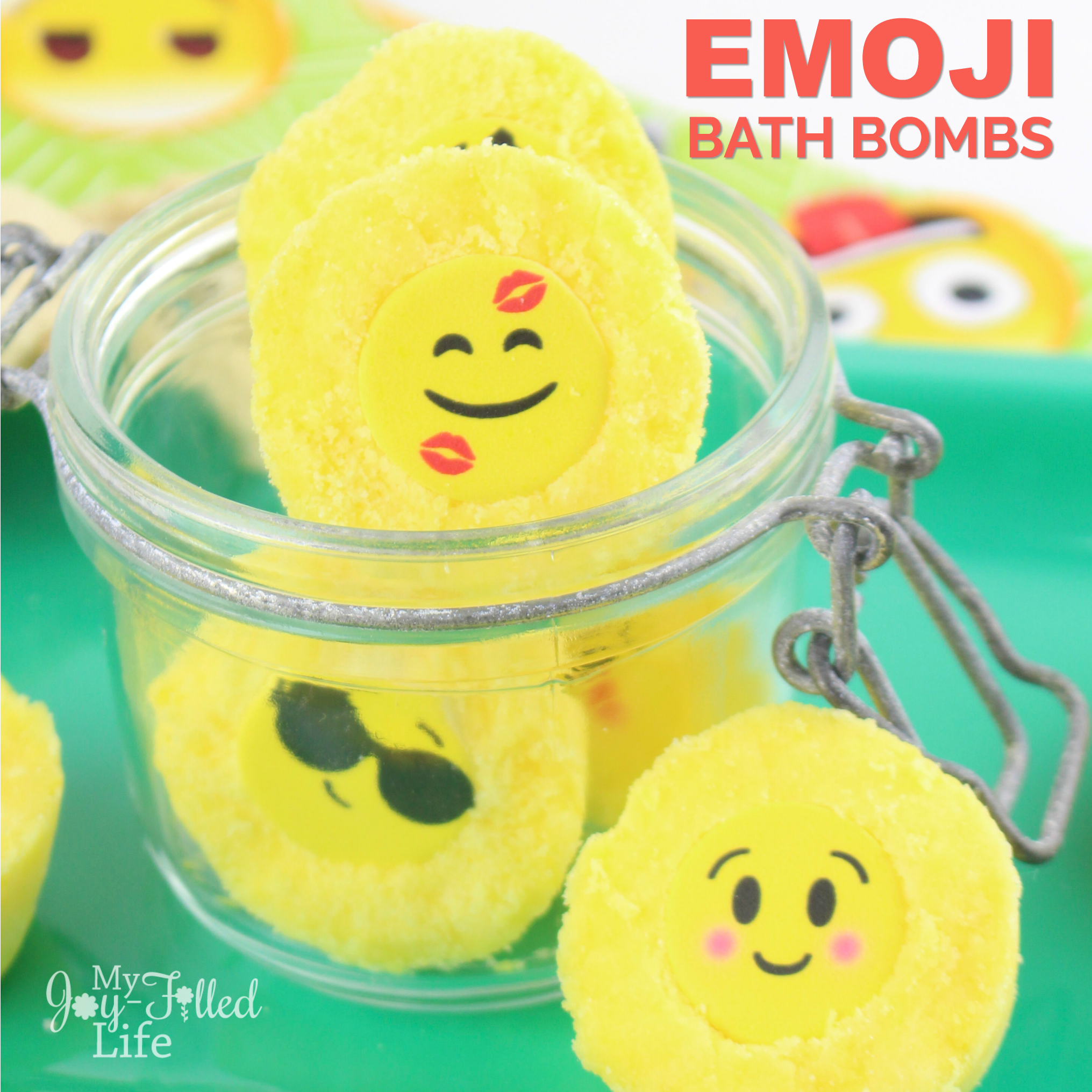 Emoji Bath Bombs