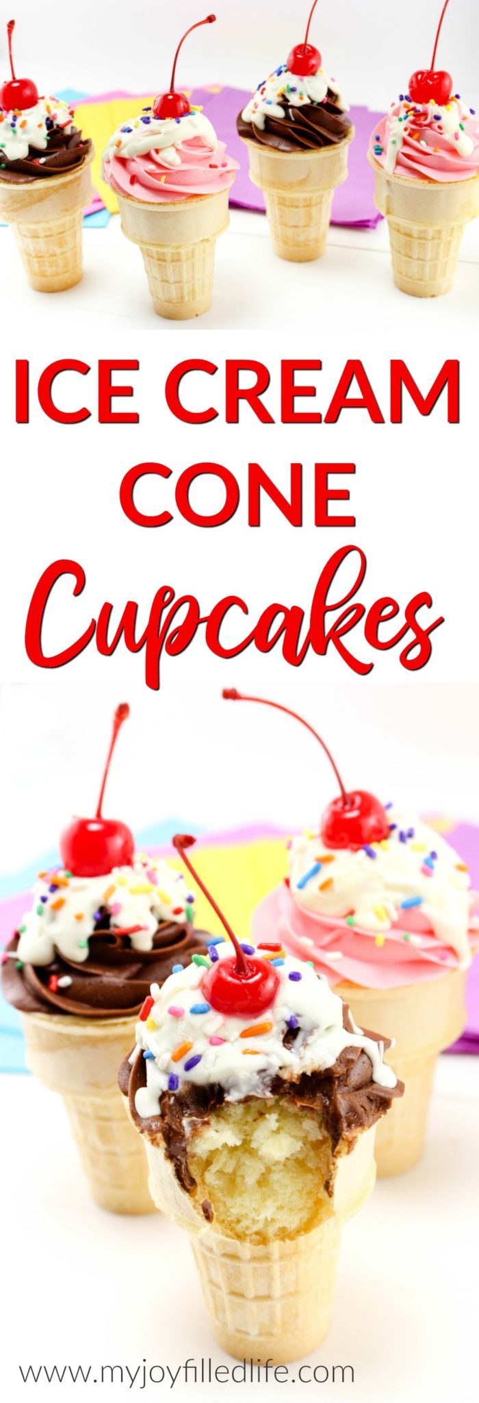 Ice Cream Cone Cupcakes