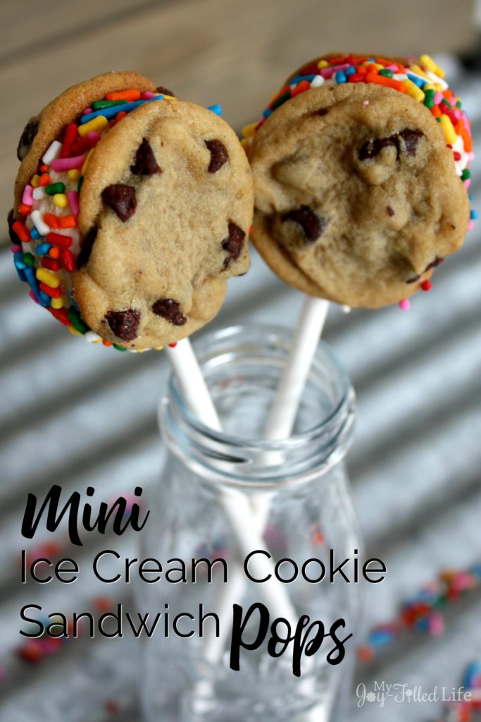 Fun & Easy to Make Ice Cream Cookie Sandwiches