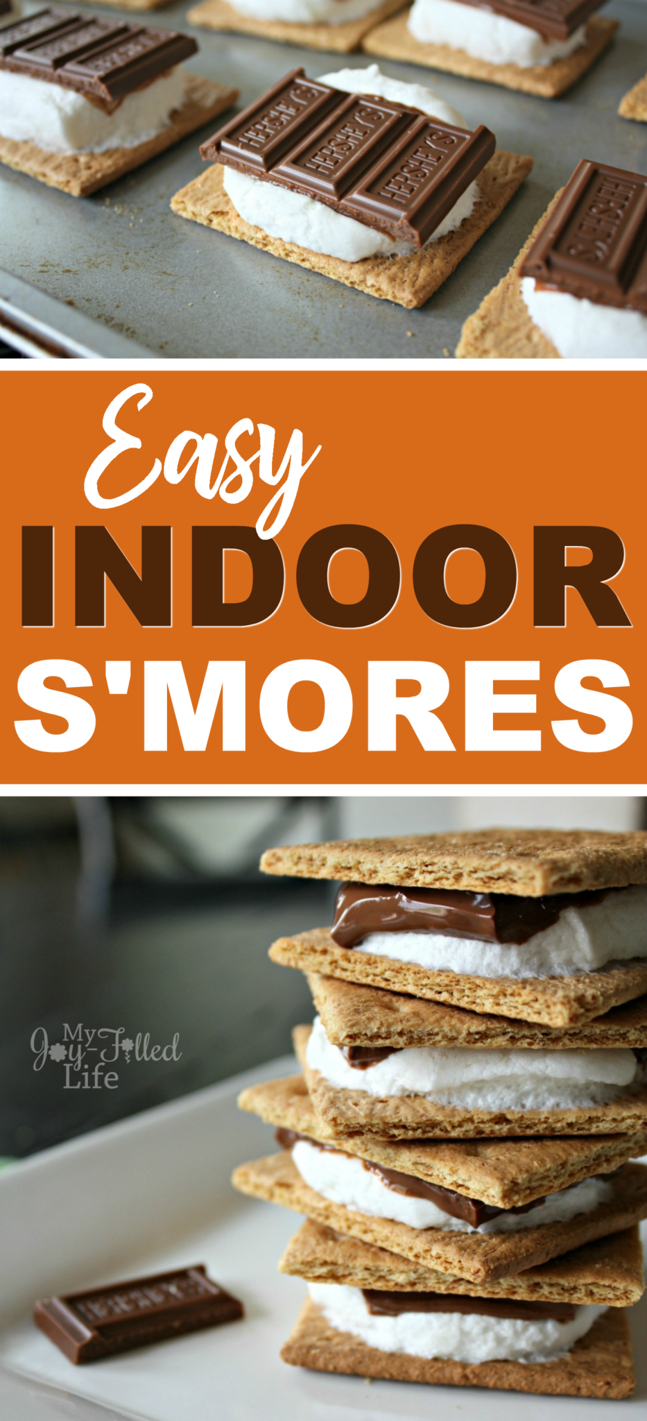 Enjoy s'mores anytime of year by making them inside! Check out how easy it is to make s'mores in the oven. They turn out better than making them the old-fashioned way. 