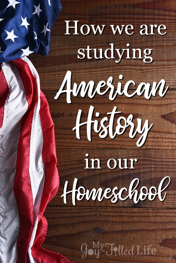 Come see what we use to study American History in our homeschool.